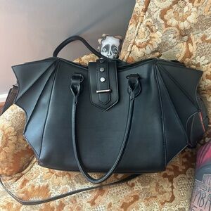 Black Bat Purse